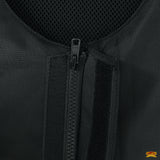 Bull Riding Vest Hilason Black Bull Pro Rodeo Cordura Large