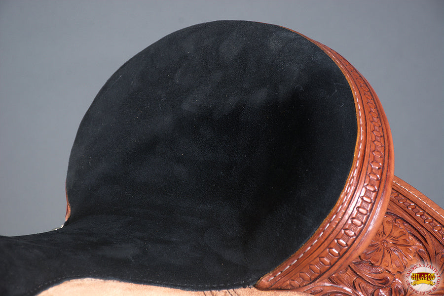 HILASON Horse Barrel Racing Trail Pleasure Endurance Leather Saddle Tan
