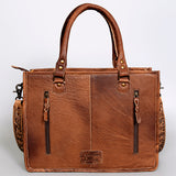 American Darling Briefcase Hand Tooled Saddle Blanket Genuine Leather women bag western handbag purse