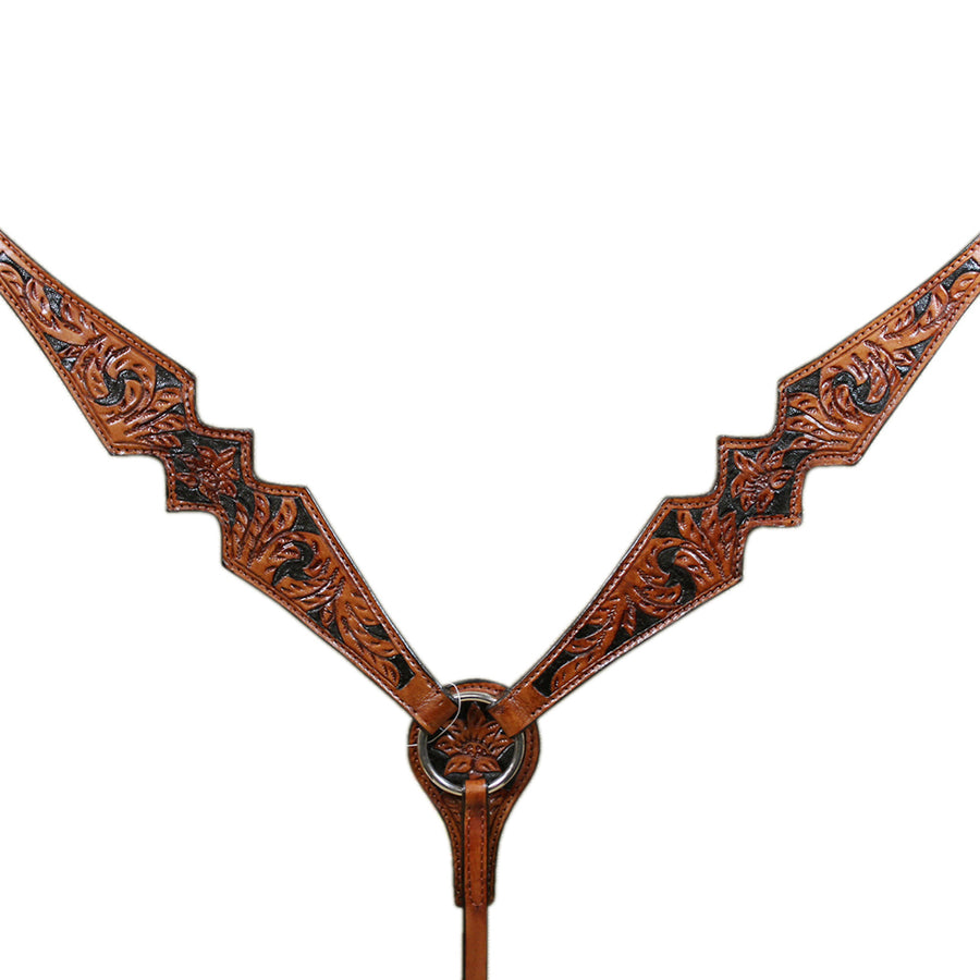 HILASON Western Horse Breast Collar American Leather | for Horses