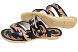 American Darling Hand Tooled Genuine Western Leather Sliper