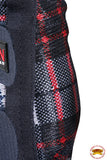 Medium Hilason Horse Fly Boots Uv Protection Fleece Lined 4 Pack Plaid