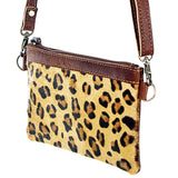 American Darling Small Crossbody Hair On Genuine Leather Western Women Bag Handbag Purse | for Cute