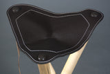 Hunting Stool -- Saddle Triangle Side 13 X Height 26 Inch
