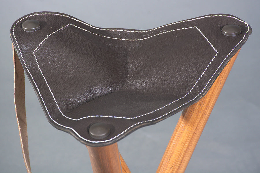 HILASON Hunting Tri Leg Portable Stool For Hiking Gardening And Beach