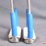 3 In Neck Hilason Western Slanted Stainless Steel rubber Pad Stirrups