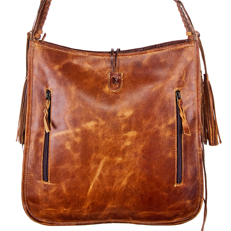 American Darling Messenger Saddle Blanket Fabric Genuine Leather Western Women Bag Handbag Purse | Cute