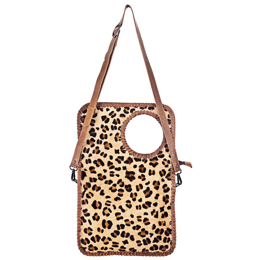 American Darling Clutch Bag Hair-On Cowhide Braided Genuine Leather Western Crossbody for Women