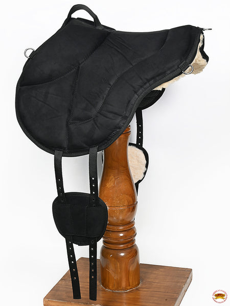 Horse Bareback Saddle Ride On Pad Anti Slip Base - Saddles And Tack