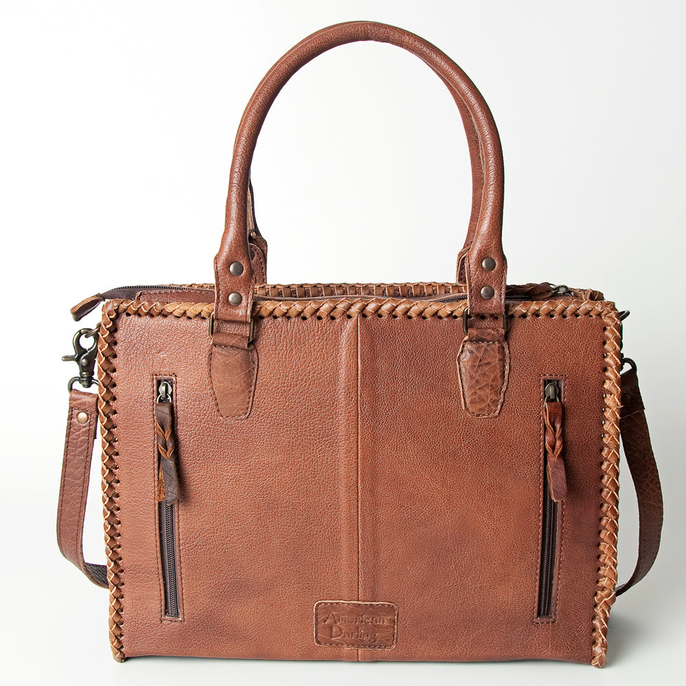 American Darling Tote Hair On Genuine Leather Western Women Bag | Handbag Weekend Travel Bags