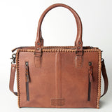 American Darling ADBGS118CHE Briefcase Hair On Genuine Leather Women Bag Western Handbag Purse