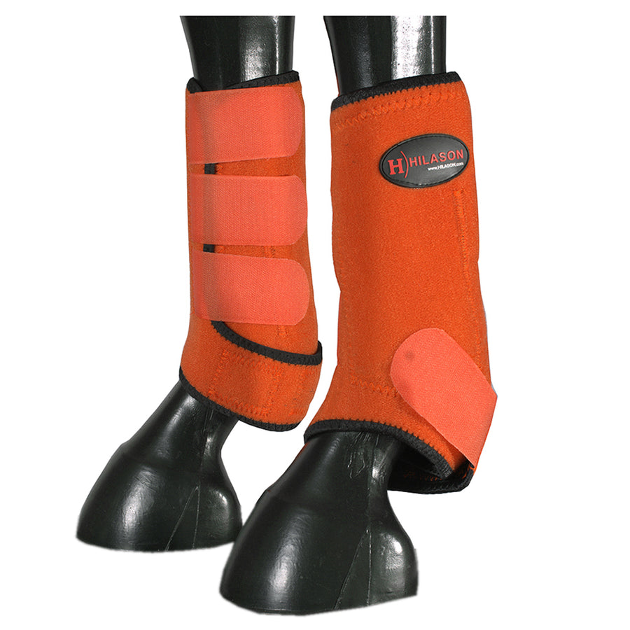 HILASON L M S Horse Rear Hind Leg Sport Boots | Horse Hind Rear Leg Boots - Uhorse
