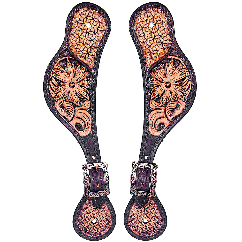 Hilason Western Style Men & Womens Spur Straps for Horse Riding, Barrel Racing,Show,and Rodeo
