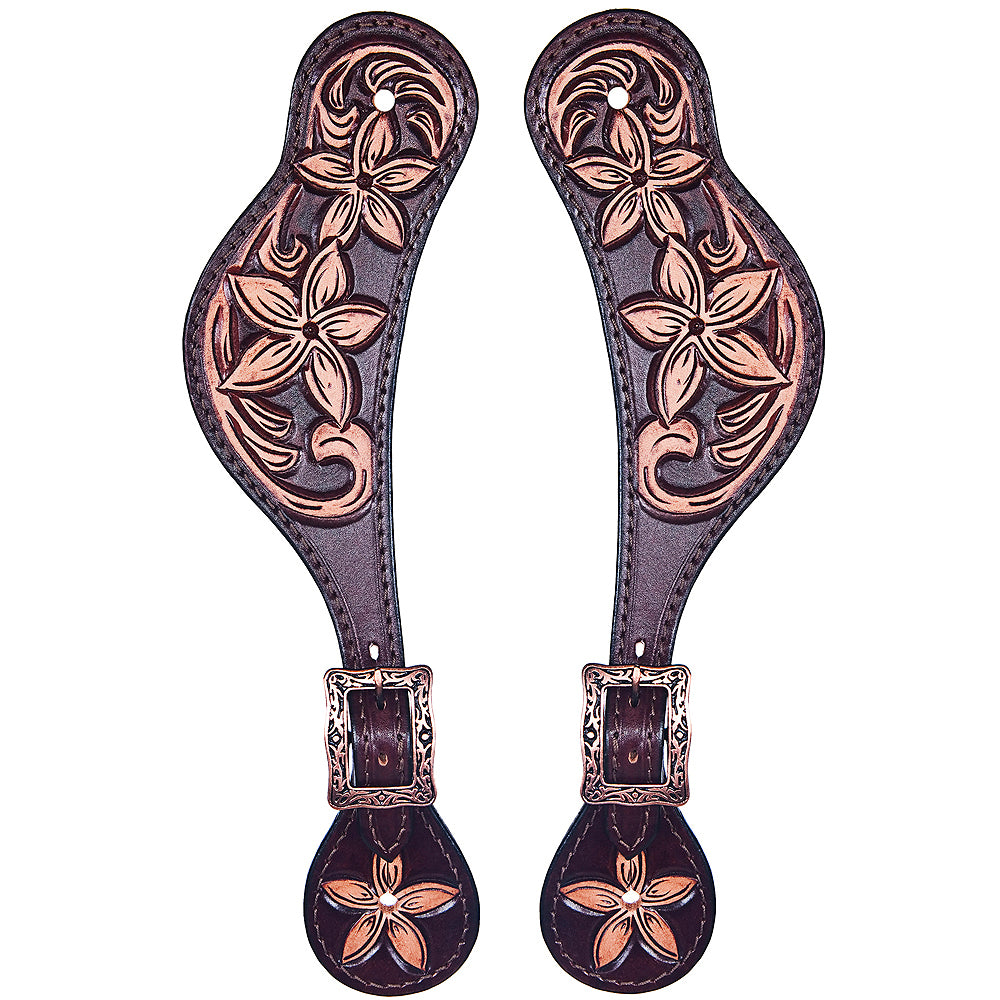 Hilason Western Style Men & Womens Spur Straps for Horse Riding, Barrel Racing,Show,and Rodeo