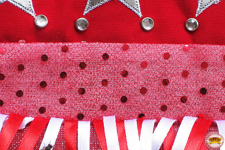 Hilason Western Horse Shoe Stars Show Barrel Racing Rodeo Saddle Blanket