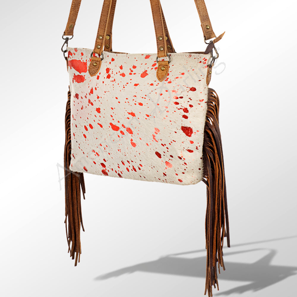 American Darling Tote Hair-On Genuine Leather Western Women Bag Handbag Purse | Travel Bags College Casual