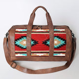 American Darling Duffel Hair On Genuine Leather Women Bag Western Handbag Purse