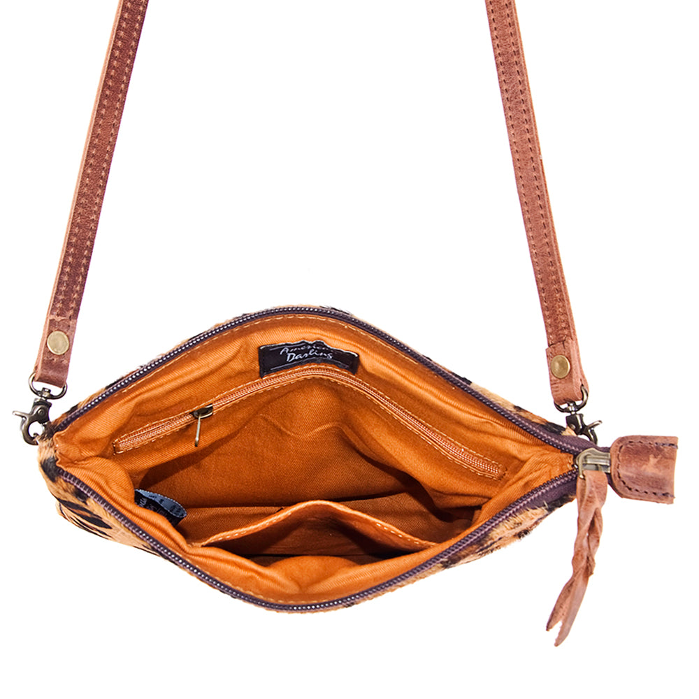 American Darling Small Crossbody Genuine Leather women bag western handbag purse