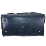American Darling ADBGS174BKBR Duffel Hair On Genuine Leather Women Bag Western Handbag Purse