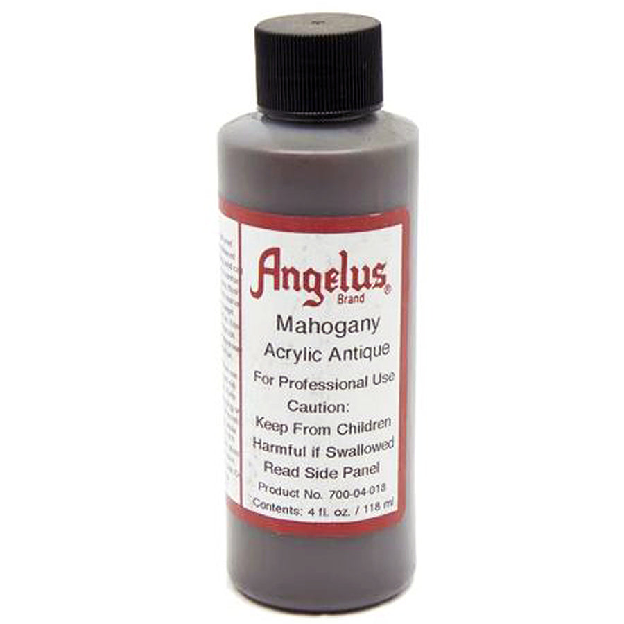 Mahogany acrylic antique paint bottle - Uhorse