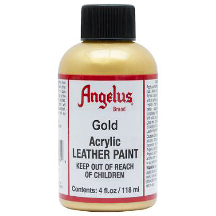 Gold acrylic leather paint - Uhorse