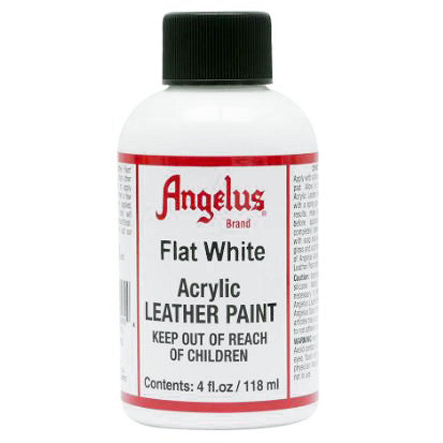 Flat white acrylic leather paint - Uhorse