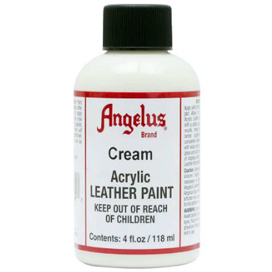 Cream acrylic leather paint bottle - Uhorse