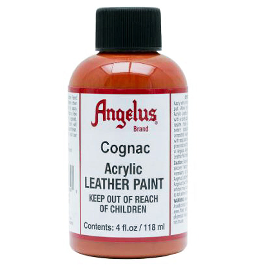 Cognac acrylic leather paint bottle - Uhorse