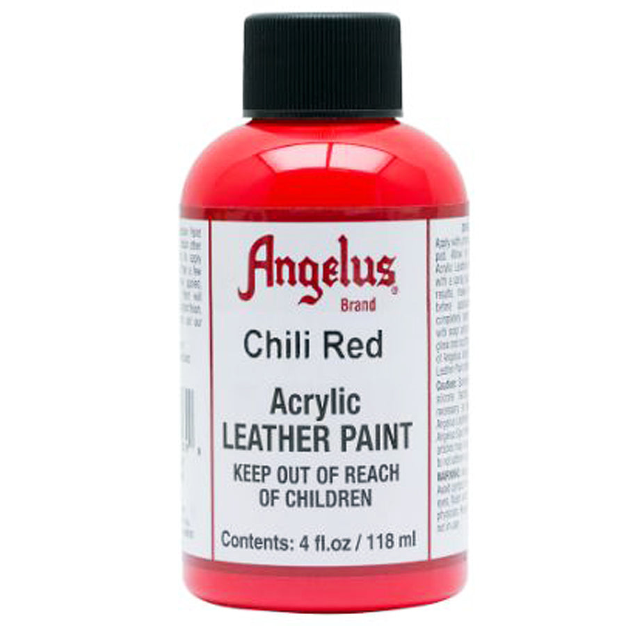 Chili red acrylic leather paint - Uhorse