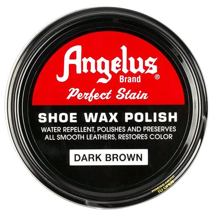 Dark brown shoe wax polish - Uhorse