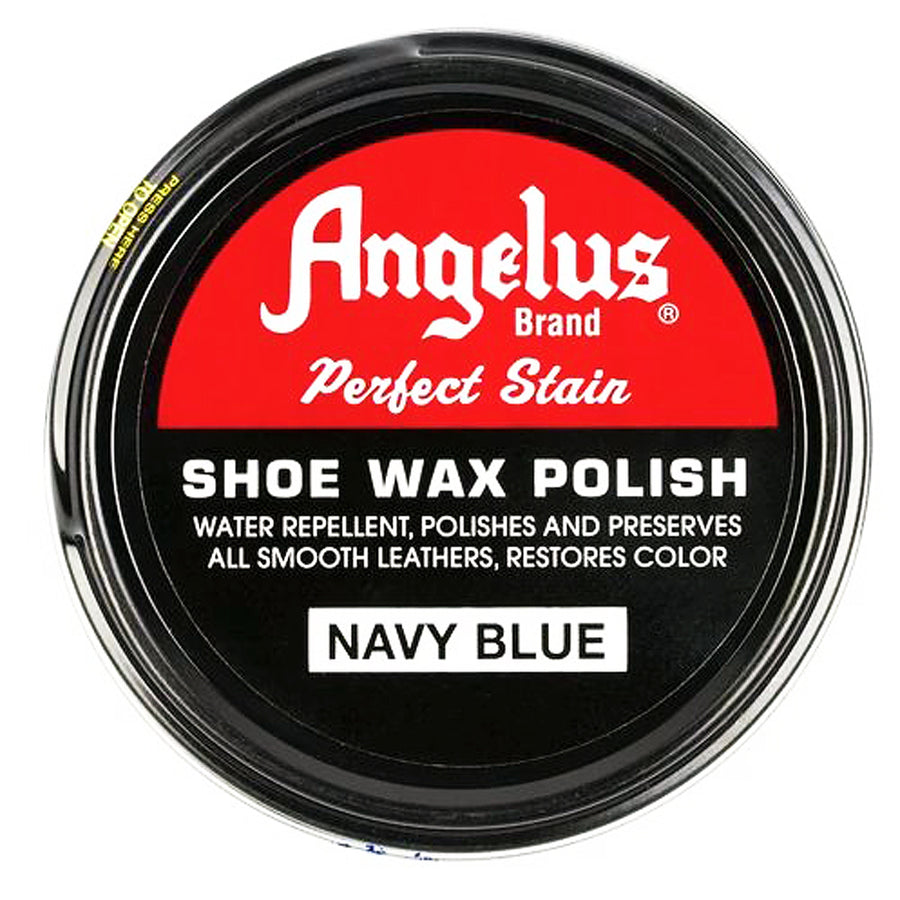 Navy blue shoe wax polish - Uhorse