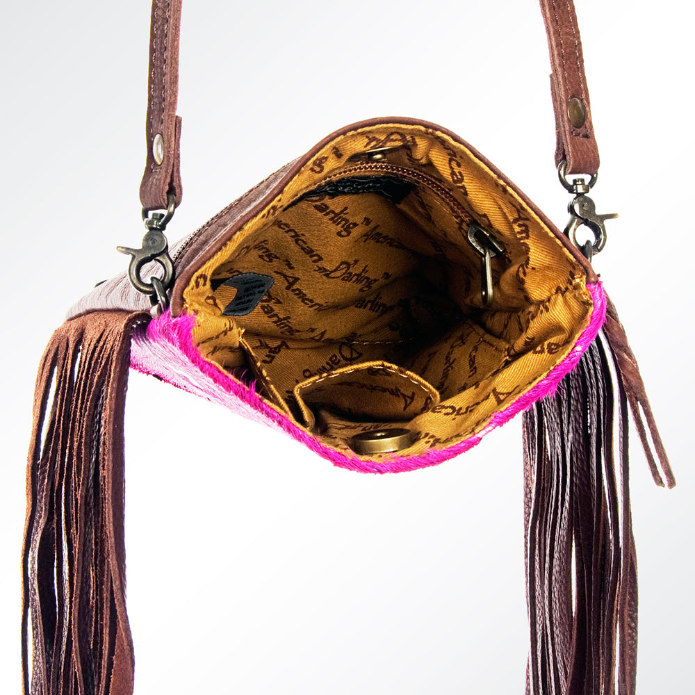 American Darling Cross Body Hair-On Genuine Leather Western Women Bag | Handbag Purse Crossbody for Cute