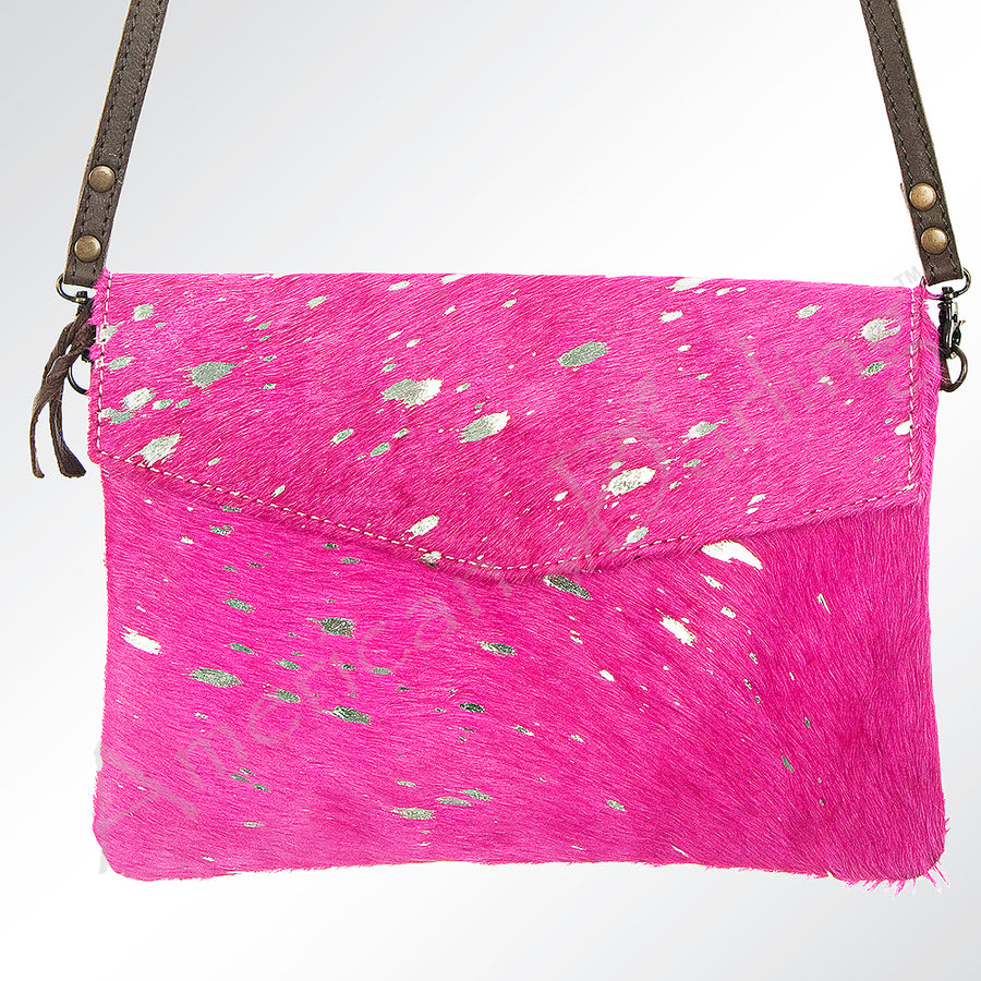 American Darling Envelope Hair-On Genuine Leather Western Women Bag Handbag Purse | for Cute