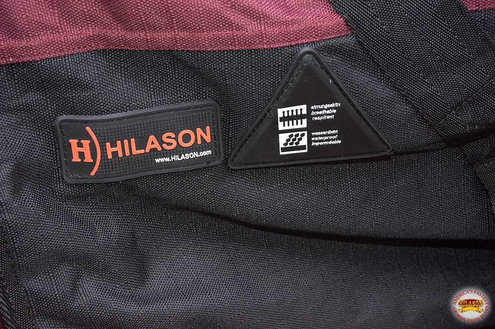 Hilason 1200D Turnout Light Winter Waterproof Rain Sheet Horse Black
