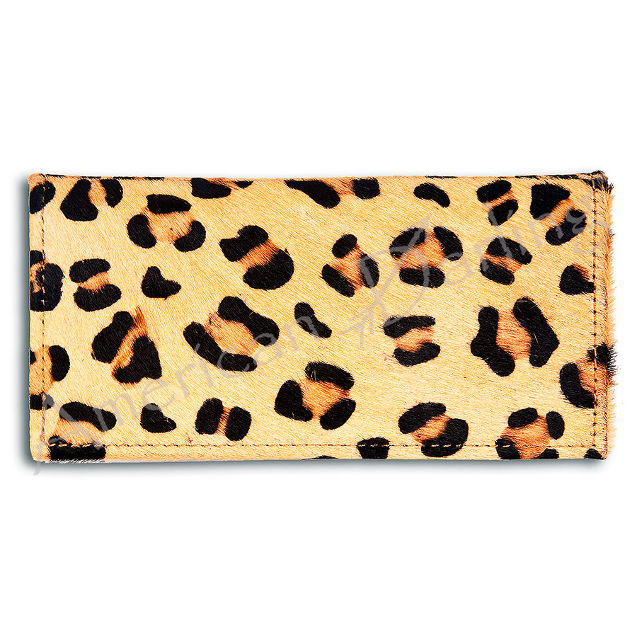 American Darling Wallet Bag - Handcrafted Hair-On Cowhide and Genuine Leather Western Wallet - Uhorse