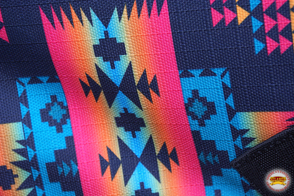 Hilason 1200D Ripstop Waterproof Turnout Winter Horse Blanket Aztec
