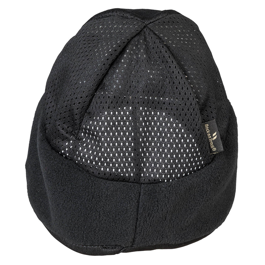 Large (57- 59 cm) Back On Track Fleece Headband with Mesh Top Black