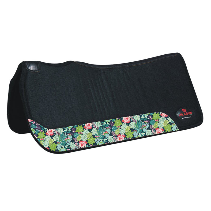 HILASON 31 In X 30 In Western Horse 100% Wool Felt Saddle Pad