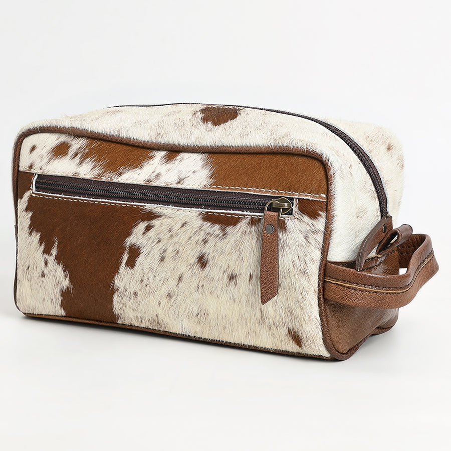 American Darling Hair-On Cowhide Toiletry Bag - Uhorse