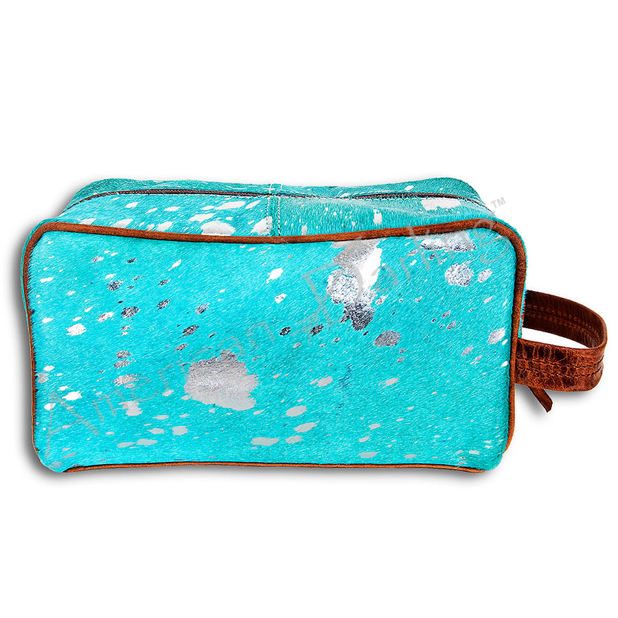 American Darling Hair-On Cowhide Toiletry Bag - Uhorse