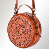 American Darling Hand Tooled Genuine Leather Women Bag Western Handbag Purse