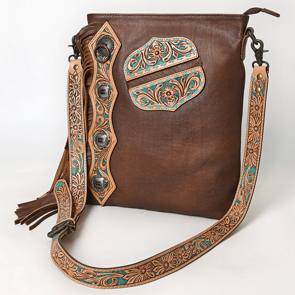 American Darling ADBG469 Chaps Bag Hand Tooled Genuine Leather