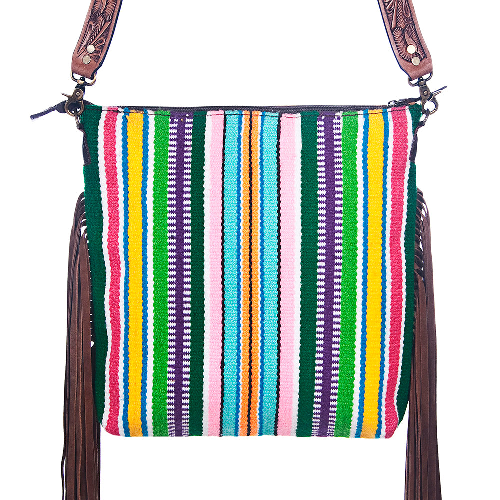 American Darling Cross Body Hand Tooled Saddle Blanket Genuine Leather Western Women Bag Handbag Purse | Crossbody for |Cute