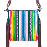 American Darling Cross Body Hand Tooled Saddle Blanket Genuine Leather Western Women Bag Handbag Purse | Crossbody for |Cute