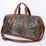 American Darling ADBGS174BRAHACGO Duffel Hair On Genuine Leather Women Bag Western Handbag Purse