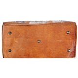 American Darling Duffel Hair On Genuine Leather Western Women Bag | Handbag Duffle Weekend Travel Bags for