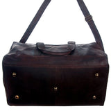 American Darling ADBG474TRQBR Duffel Hair On Genuine Leather Women Bag Western Handbag Purse