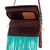 American Darling Organiser Hair On Genuine Leather women bag western handbag purse