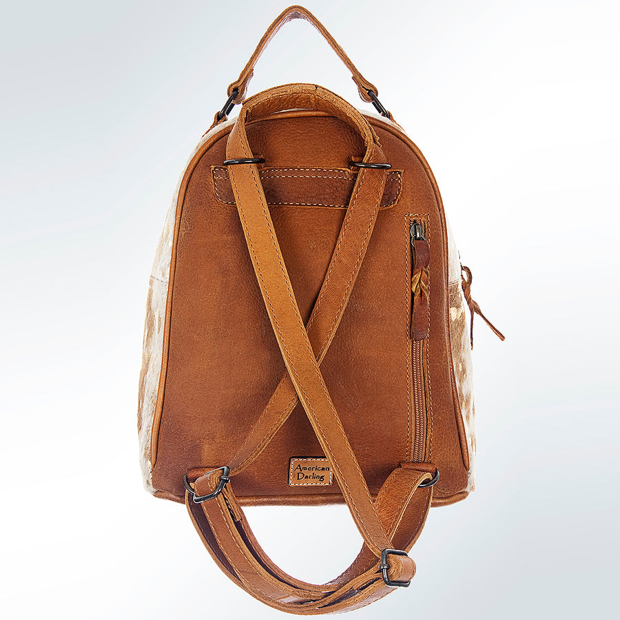 American Darling Backpack Hair on Genuine Leather Western Women Bag | for Laptop School Purse Travel
