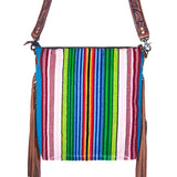 American Darling Cross Body Hand Tooled Saddle Blanket Genuine Leather Western Women Bag Handbag Purse | Crossbody for |Cute